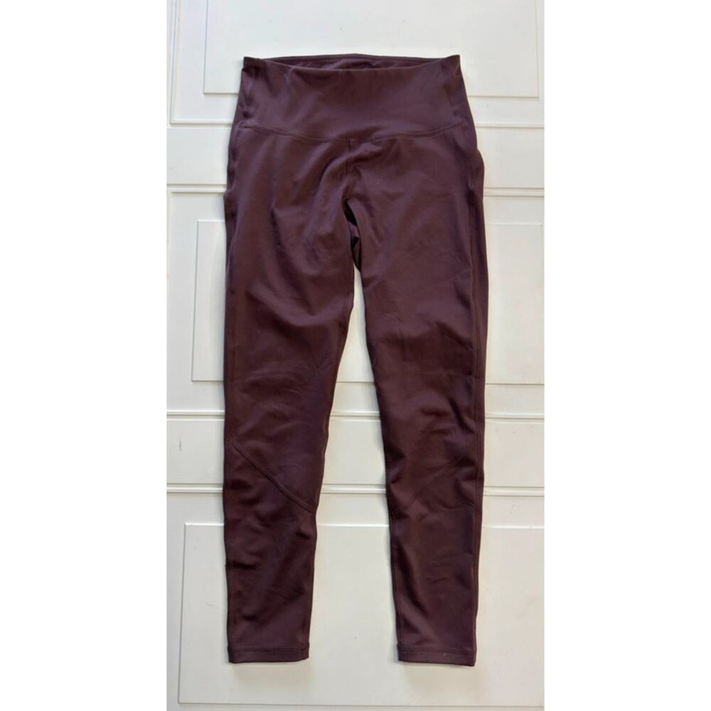 Z by Zella Women’s Sz S Burgundy Maroon Ankle Leggings Yoga Pants